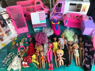 Huge barbie bundle all for $40 obo used clean condition Slauson ave /van ness ave 90043