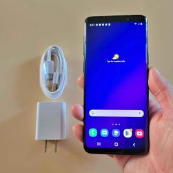 Samsung Galaxy S9,  Factory UNLOCKED,  Excellent Condition.
