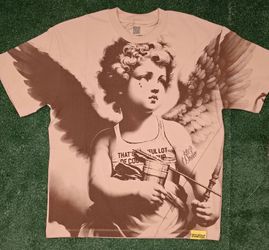 That's An Awful Lot of Cough Syrup Angel T-shirt Brown Size M