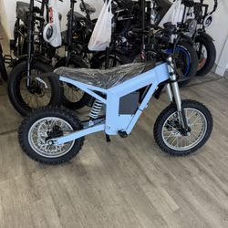 Tuttio Glacier Blue Electric Dirtbike 