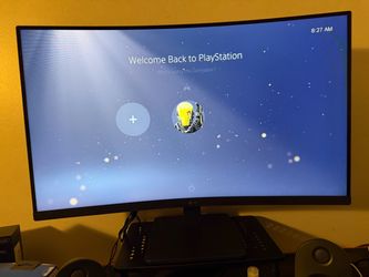 32" LG Curved FHD Monitor