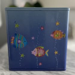 Fish Themed Boutique Tissue Box 