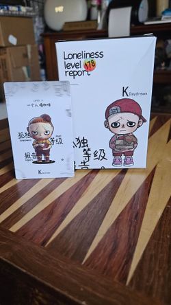 K.Daydream Loneliness Level Report Series Blind Box Figure