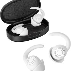 new Ear Plugs for Sleeping - Noise Reduction Soft Silicone Earplugs, 2 Pairs Reusable Hearing Protection Earplugs for Noise Sensitivity, Sleep,Travel,