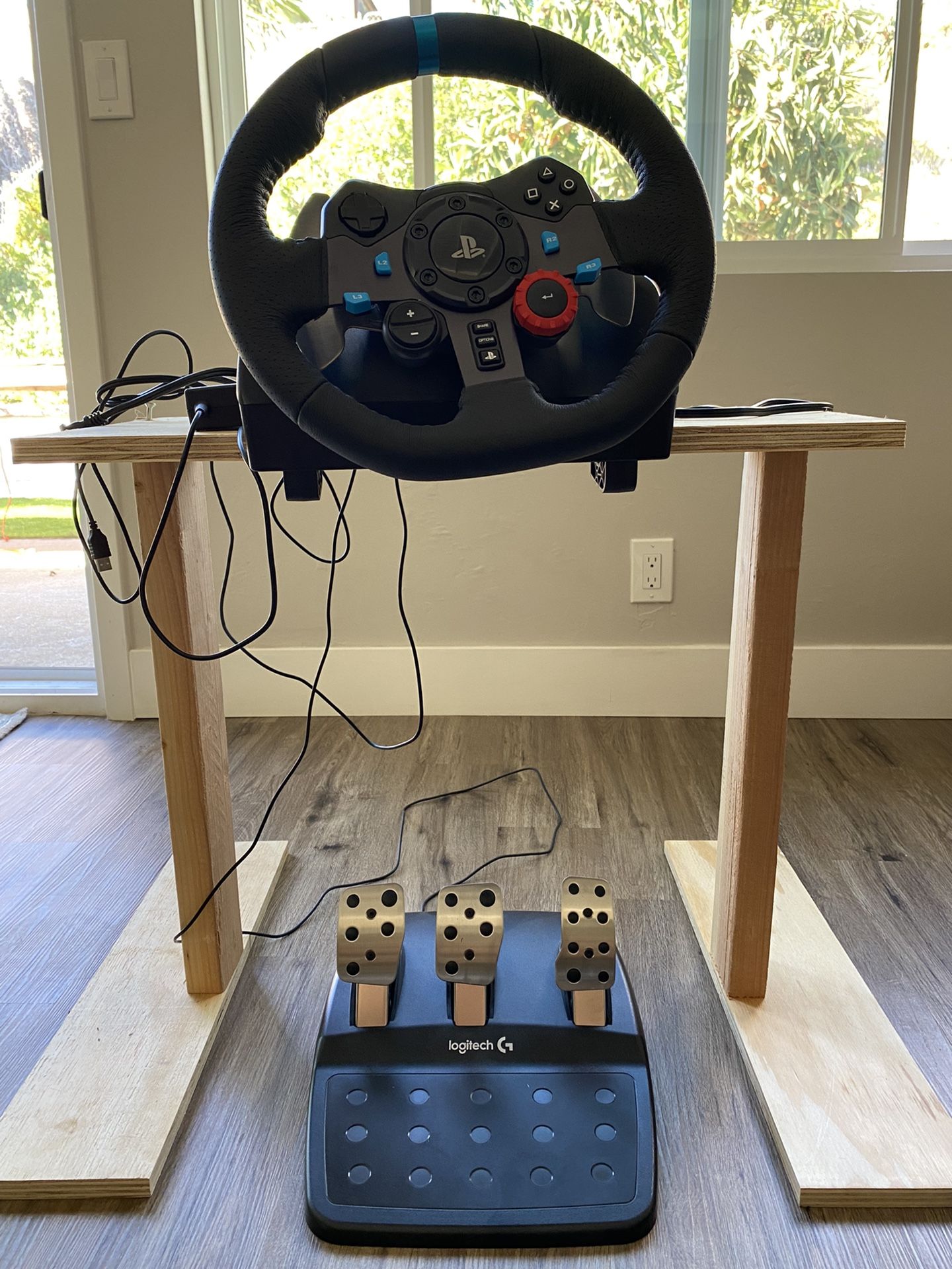 Logitech Driving Force GT E-X5C19 power supply, Steering Wheel, Pedals for  Sale in Diamond Bar, CA - OfferUp