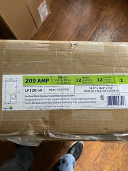 Leviton 200 Amp Breaker