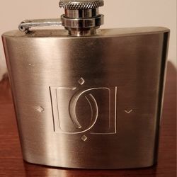 FLASK STAINLESS STEEL 5 OZ