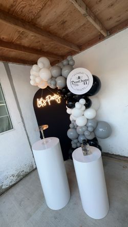 Balloon Garland Arch Backdrop