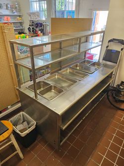 Restaurant food warmer