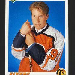 1991 Upper Deck Peter Forsberg  Rookie Hockey Card