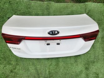 Trunk Hatch Tailgate Sedan Without Spoiler Fits 19-21 KIA FORTE WHITE