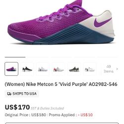 METCON NIKE WOMENS SHOES 