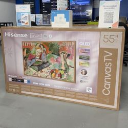55 Inch Hisense QLED S7N Canvas TV 4K Smart 