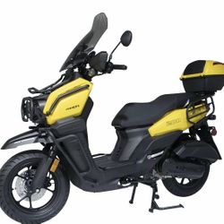 200cc Fuel Injected Fully Automatic Moped Scooter Motorcycle With MP3 And Windshield 