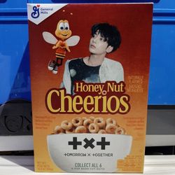 General Mills TXT Taehyun Honey Nut Cheerios Cereal