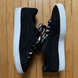 Puma Black Suede x Trapstar Lace Up Mens Sneakers (contact info removed)1 Sz. 10.5