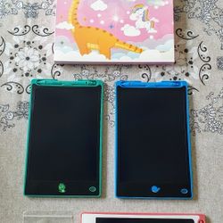 LCD Writing Tablet For Kids , 3pcs 