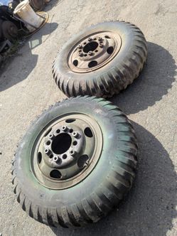 Military M-Series Wheels with NDT Tires