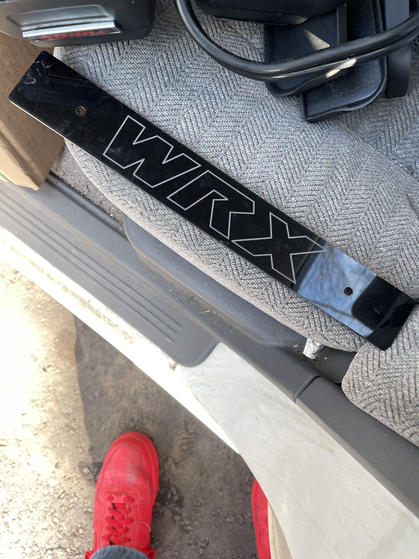 Wrx Front Bumper License Plate Delete Subaru