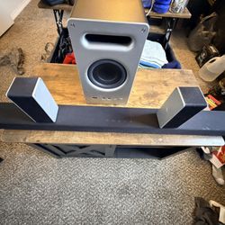 VIZIO SOUNDBAR AND SPEAKERS 