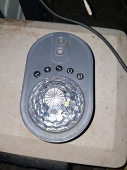 LED Crystal Ball Disco Light