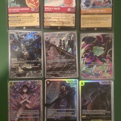 Pokemon/Lorcana/One piece singles