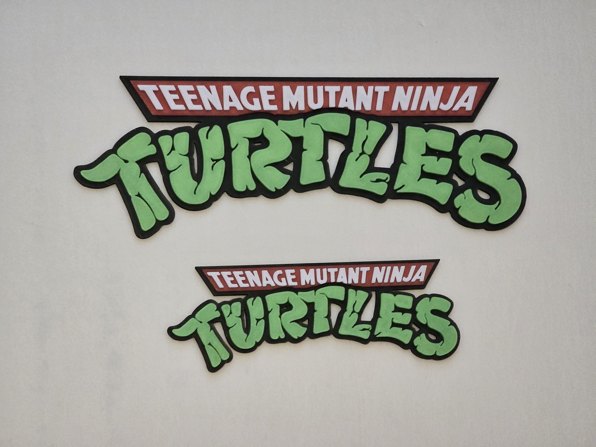 TMNT Glow In The Dark Sign