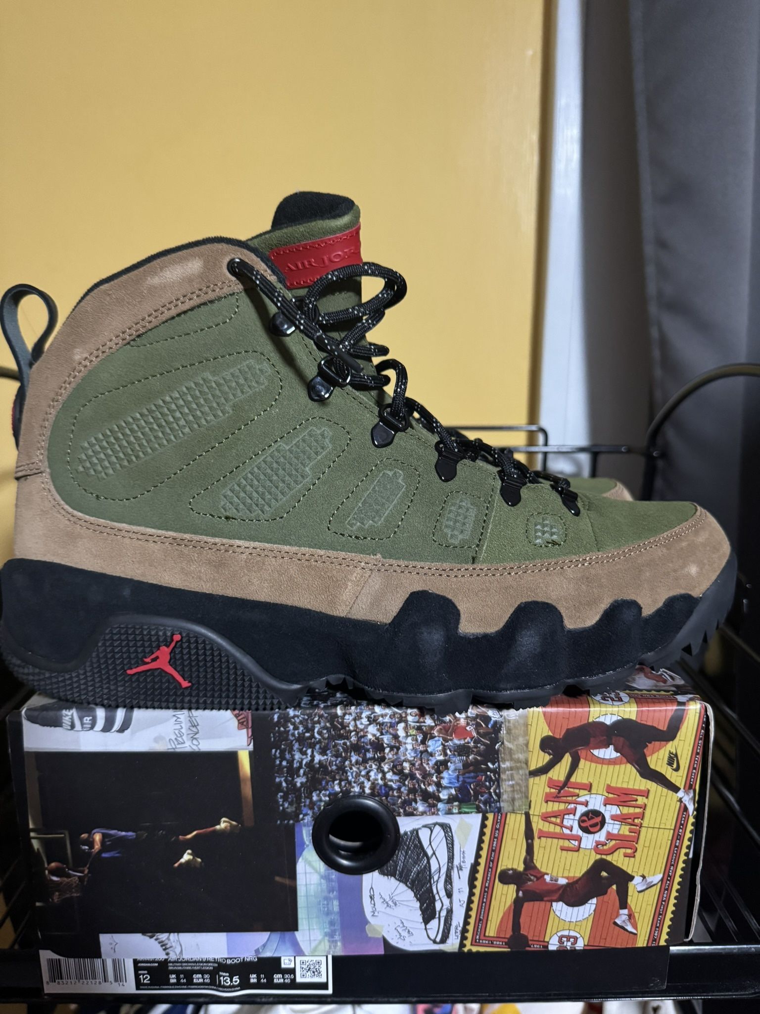 Air Jordan Retro 9 Boot NRG “Beef and Broccoli”