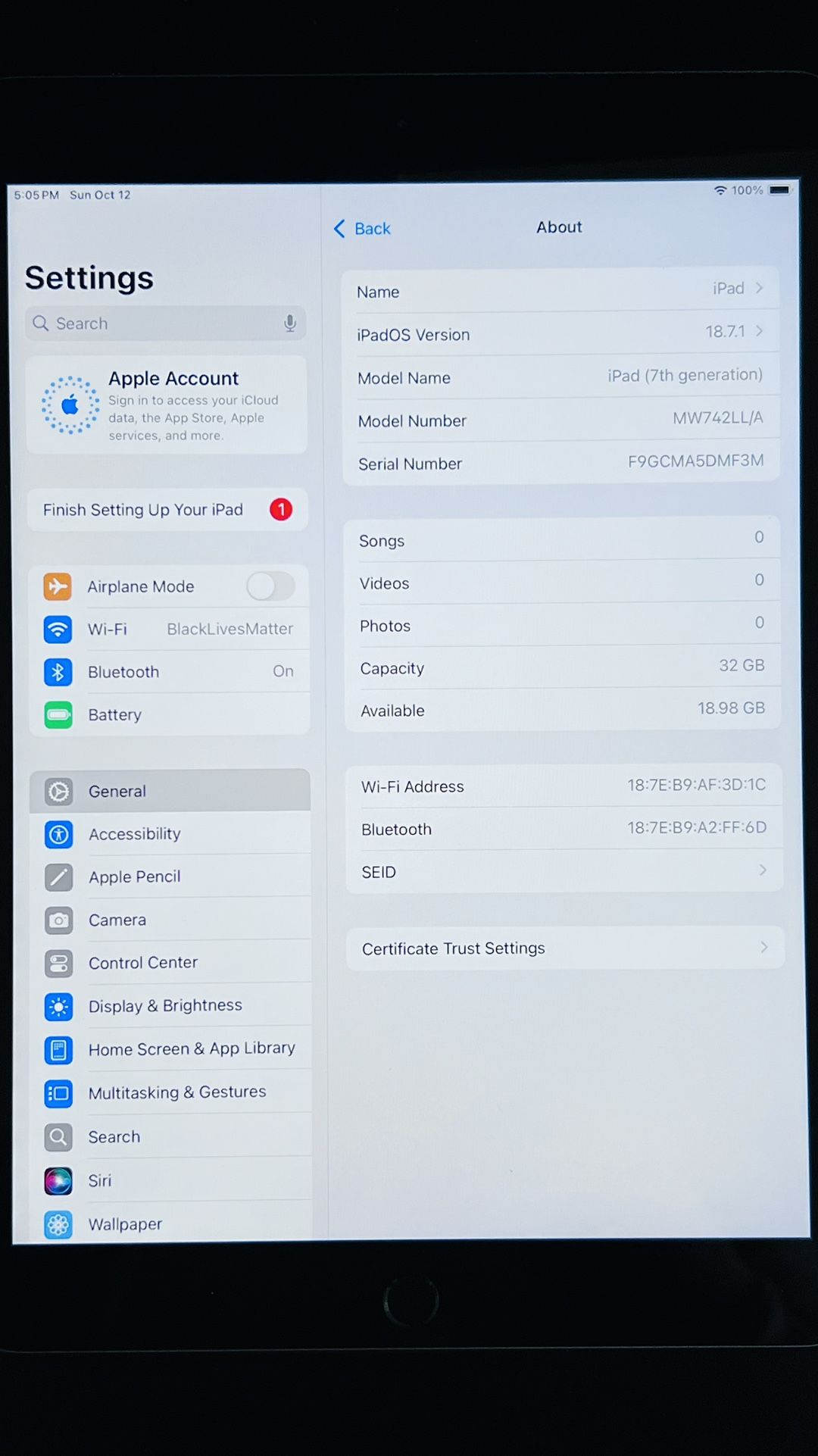 iPad 7th Gen