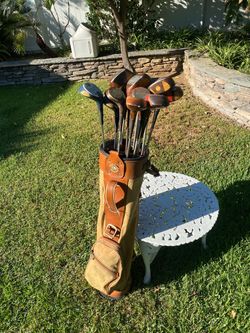 Vintage 15 Real Wood Driver Bundle W/ Bag