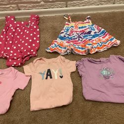 Bundle of 18 baby’s girl size 12 months 