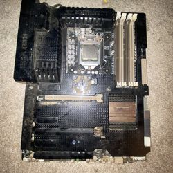 Saber tooth Motherboard And Intel CPU