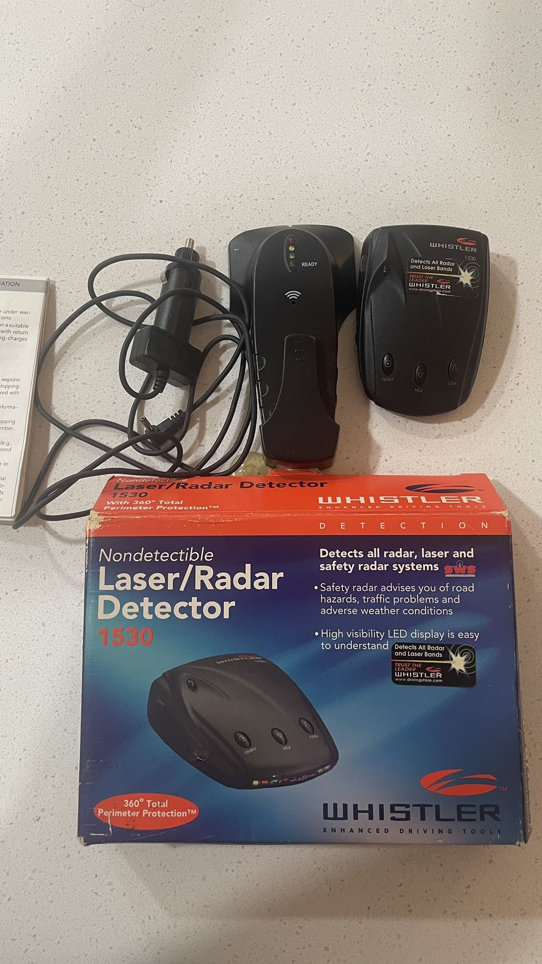 Whistler Laser/Radar Detector 975