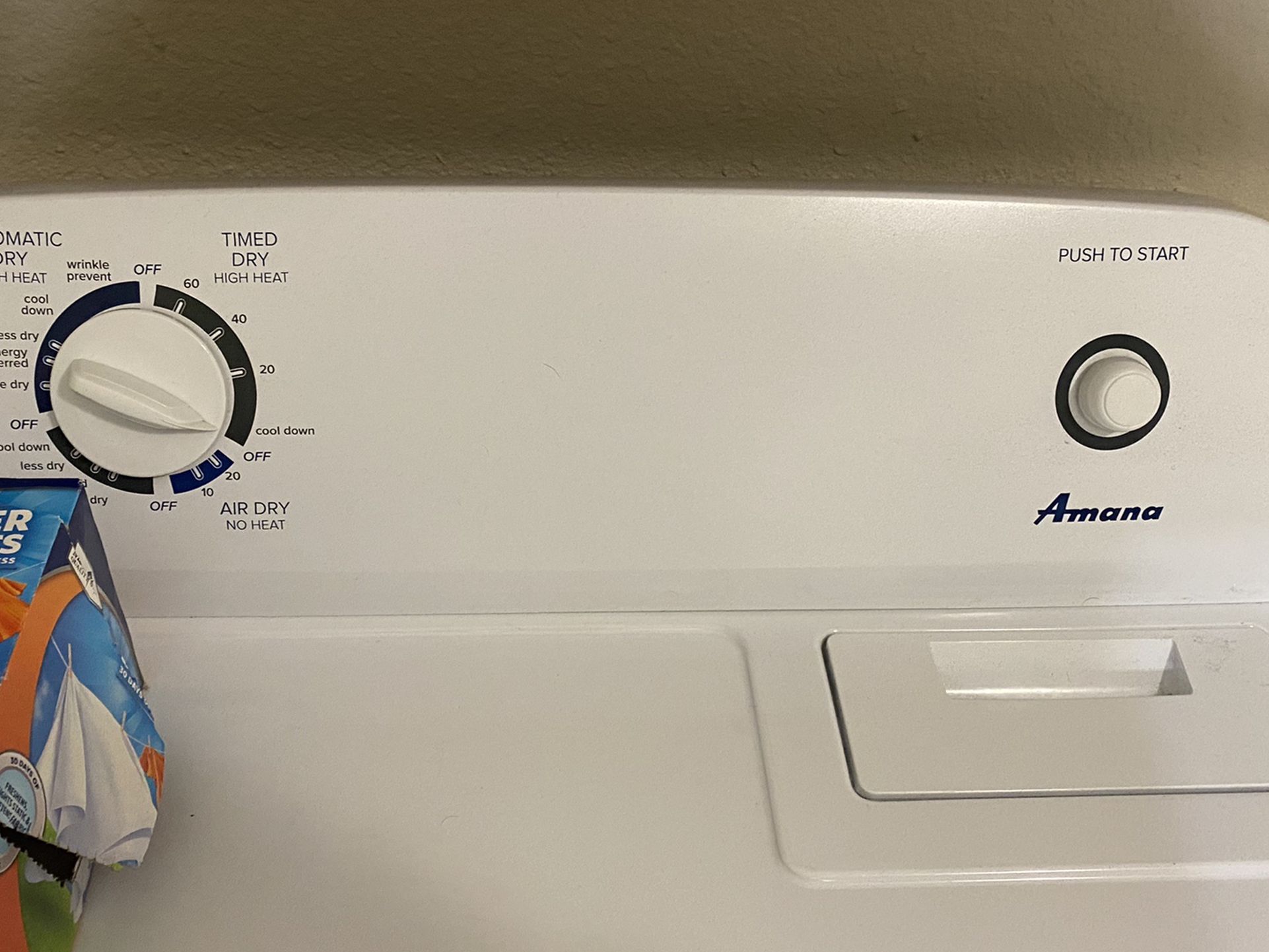 Amana Electric Washer & Dryer