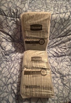 Depend Men’s Large 72ct