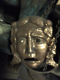 Copper Artist Made Face Hand Hammered