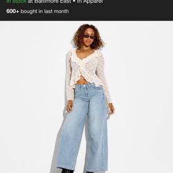 Jean Size 8 Oversized