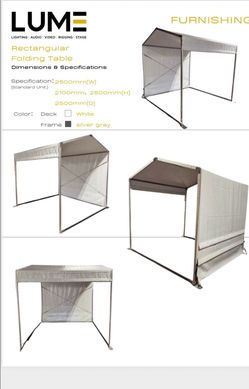 Used Trade Show Booth Canopy