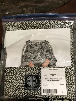 Baby balboa car seat cover