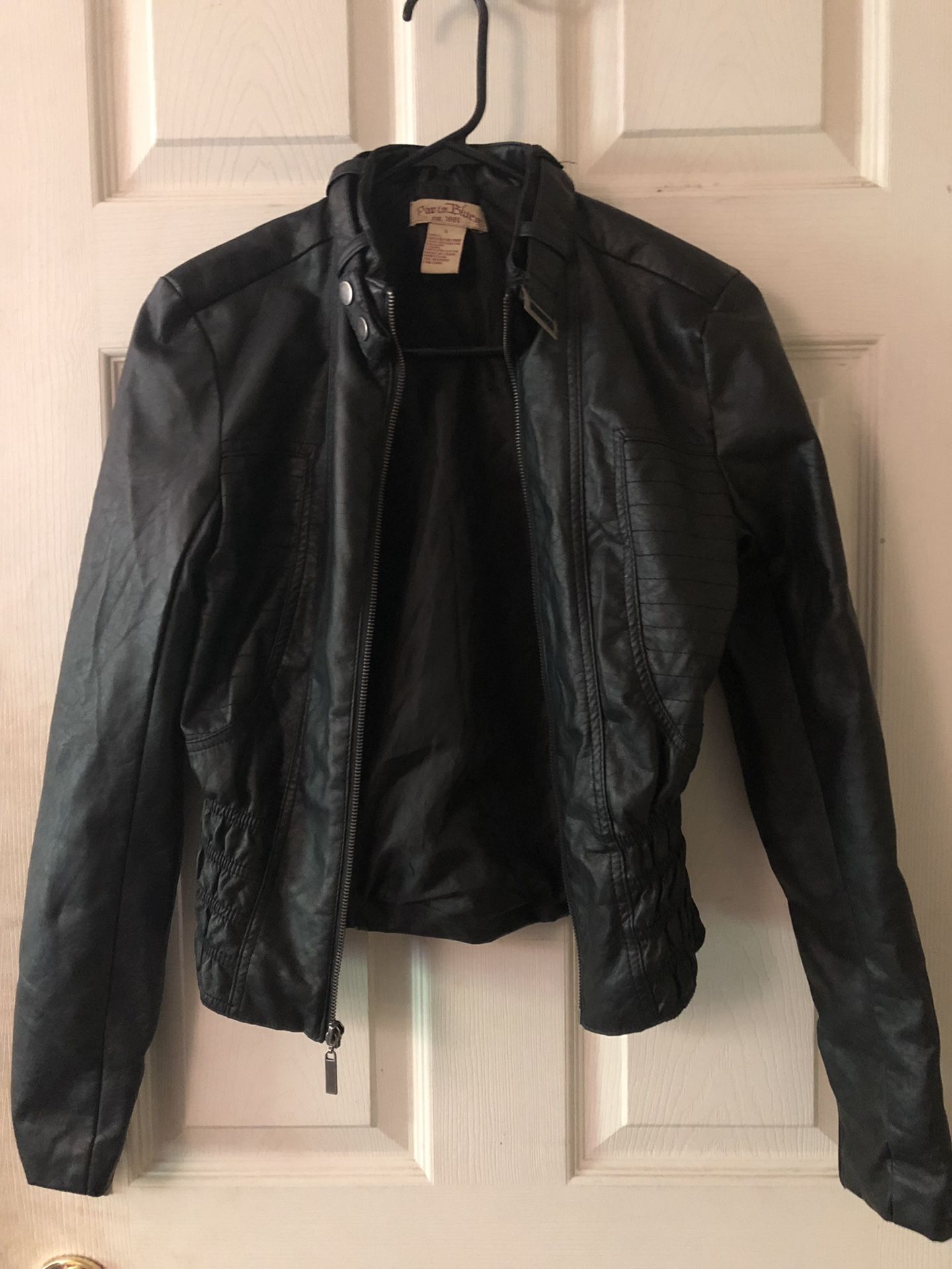 Faux Leather Jacket