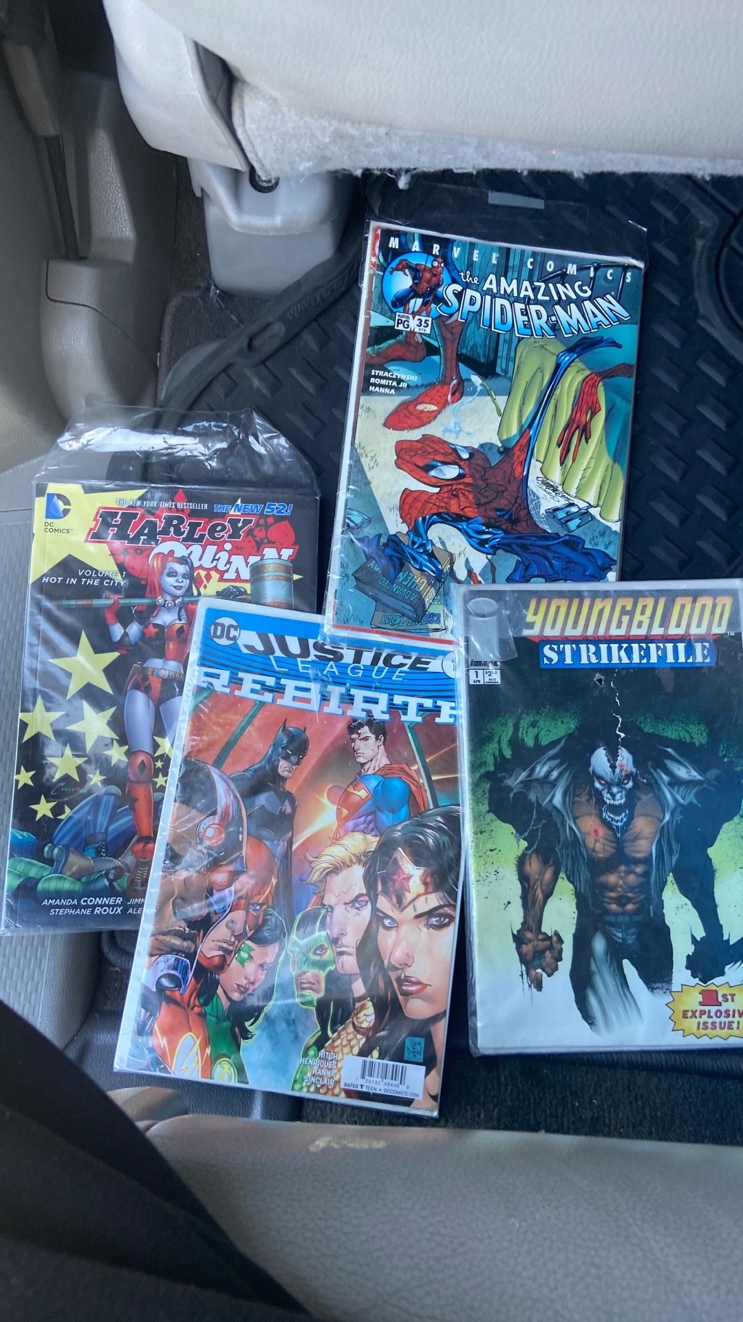 DC and Marvel comic books