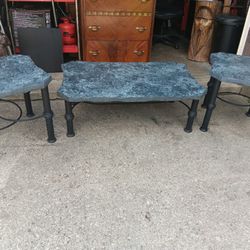 3pc Coffee And End Table Set 
