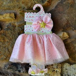 New Zak Zoey Set Tutu Headband &  Sandal