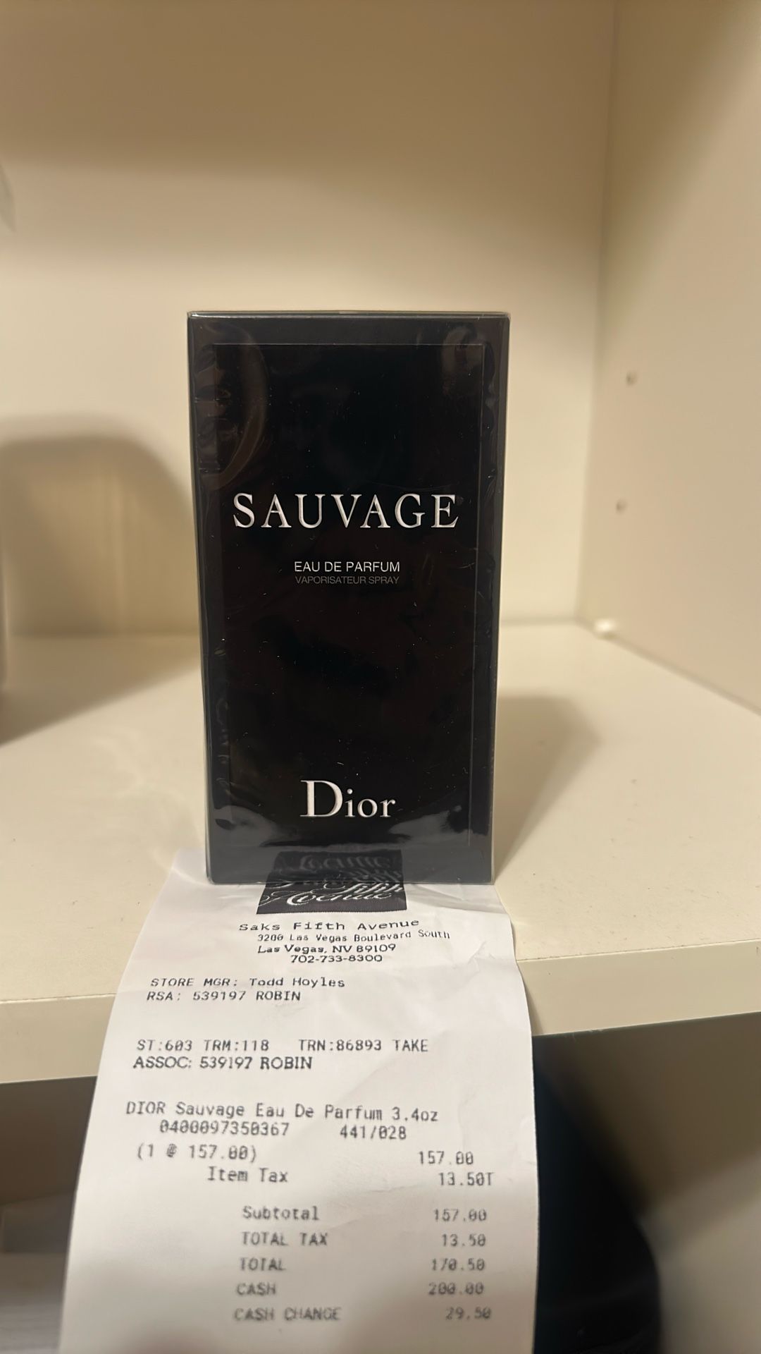 Dior Sauvage 