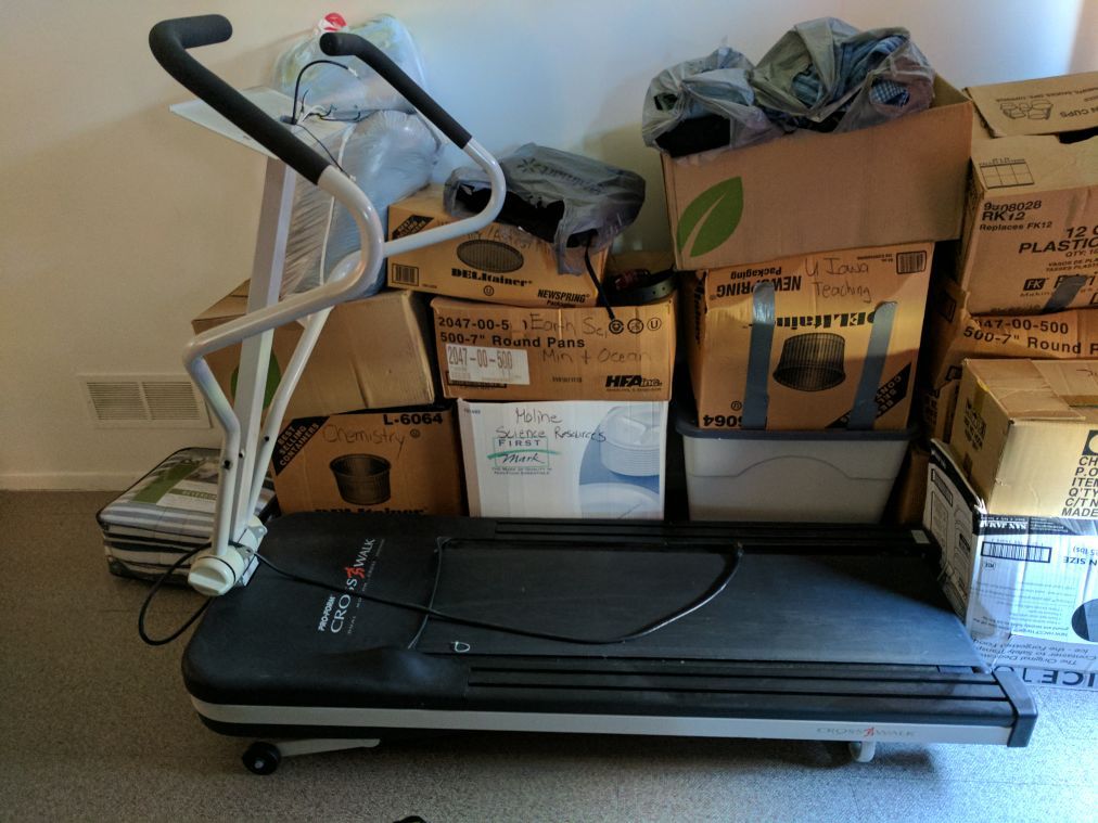 Treadmill for parts