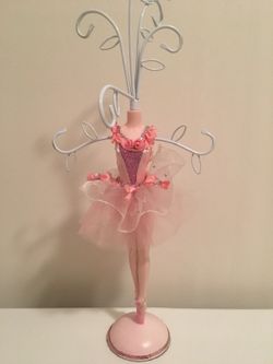 Ballerina necklace holder