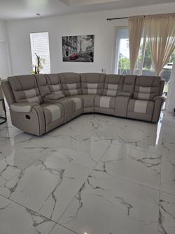 Seccional Reclinable manual Sarasota