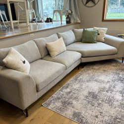 Dania Corner Snuggle Sectional Sofa 