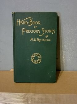 Hand-Book Of Precious Stones By Meyer D Rothchild