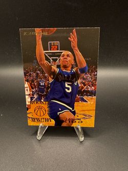 1995-96 Fleer Jason Kidd Rookie Sensation Card